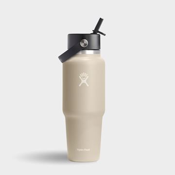 Picture of HYDROFLASK 32OZ WIDE MOUTH FLEX STRAW WHITE